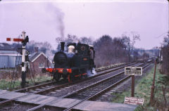 
LBSC 323 'Bluebell' at the Bluebell Railway, March 1969